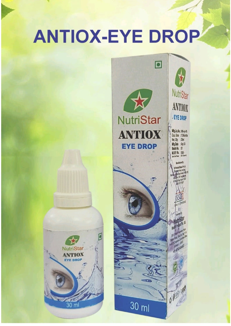 Nutristar ANTIOX Eye Drop: Herbal Care for Brighter, Healthier Eyes 30ML